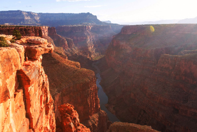 Use the beauty of the Grand Canyon to help you get into the best state before using the law of gratitude.