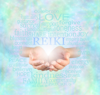 Sekhem Seichem Reiki word art.