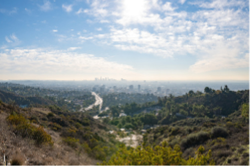 Mulholland Drive from one of Jim Carey's visualization stories.