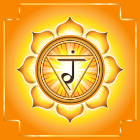 The solar plexus chakra: manipura.